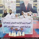 تیم کاراته بانوان شهرداری بندر امام خمینی(ره) قزاقستان