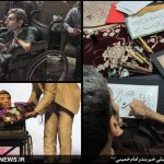 عبدالزهرا آلبوغبیش هنرمند خوشنویس بندر امام خمینی(ره) درگذشت