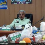 نشست خبری فرماندهی انتظامی شهرستان بندر ماهشهر | سرهنگ جلیل زبیدی