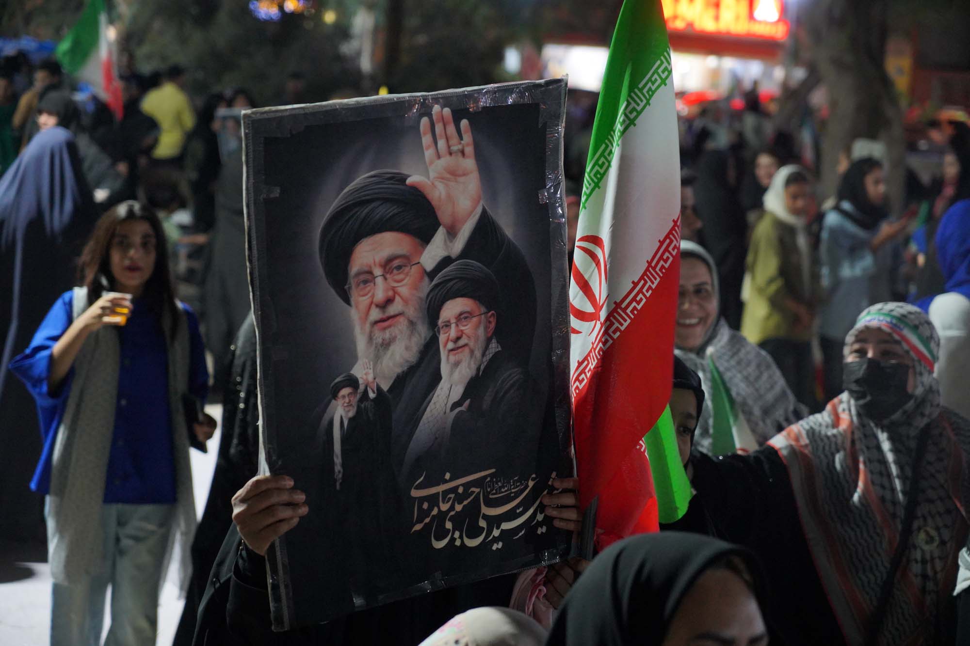 نمایش اقتدار مردم جان‌فدای بندرامام خمینی برای ایران‌ امام‌رضایی